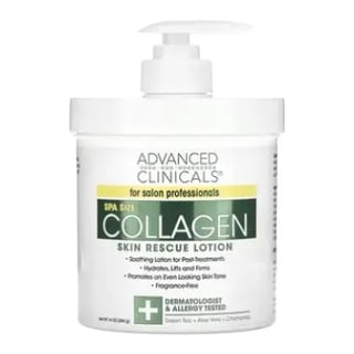 Advanced Clinicals Collagen Skin Rescue Lotion