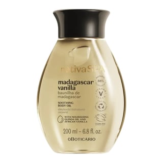 O Boticário Nativa Spa Madagascar Vanilla Soothing Body Oil