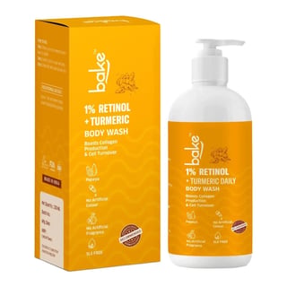 Bake 1% Retinol + Turmeric Body Wash