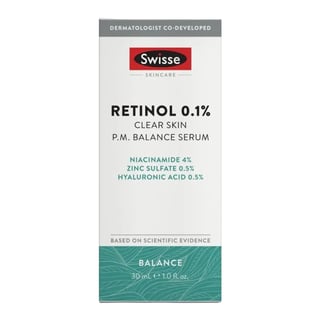 Swisse Retinol 0.1% Clear Skin P.M. Balance Serum