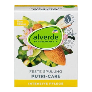 Alverde Naturkosmetik Feste Spülung Nutri-Care