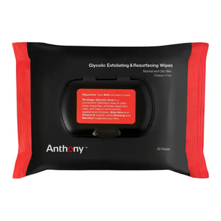 Anthony Glycolic Exfoliating & Resurfacing Wipes