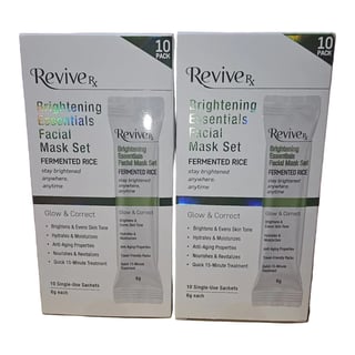 ReviveRX Brightening Essentials Facial Mask Set