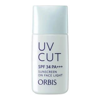 Orbis UV Cut Sunscreen On Face Light SPF 34 PA+++