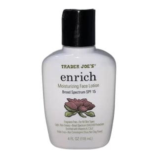 Trader Joe's Enrich Moisturizer With SPF 15