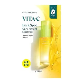 Goodal Green Tangerine Vita C Dark Spot Serum Sheet Mask