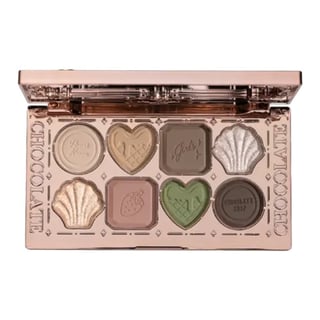Flower Knows Chocolate Wonder-Shop Eight-Color Eyeshadow Palette