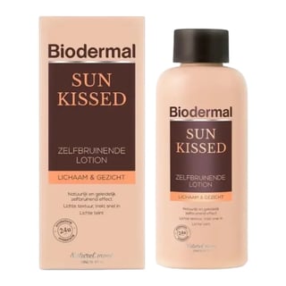 Biodermal Sun Kissed Self Tanning Lotion for Body & Face
