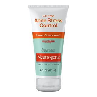 Neutrogena Oil Free Acne Stress Control Power-Cream Wash