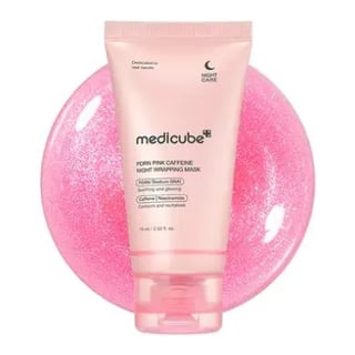 MediCube PDRN Pink Caffeine Overnight Wrapping Mask