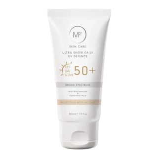 M Squared Skin Care Ultra Sheer UV Daily Defence SPF 50+