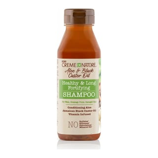 Creme of Nature Aloe & Black Castor Oil Healthy & Long Fortifying Shampoo
