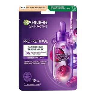 Garnier Pro-Retinol Smoothing Serum Mask