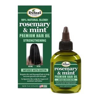 Difeel Rosemary & Mint Premium Hair Oil With Biotin