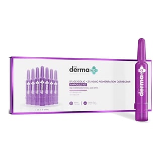 The Derma Co 5% Glycolic + 2% Kojic Pigmentation Corrector Ampoule Kit