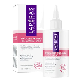 Laperas 5% Glycolic AHA/BHA Exfoliating Toner