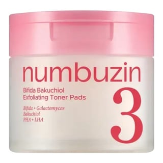 Numbuzin No.3 Bifida Bakuchiol Exfoliating Toner Pads