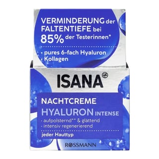 ISANA Nachtcreme Hyaluron Intense