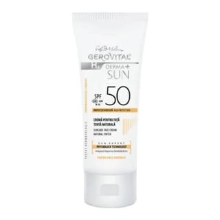 Gerovital Suncare Face Cream Natural Tinted SPF 50
