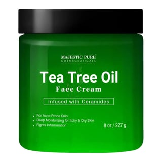 Majestic Pure Cosmeceuticals Tea Tree Face Cream