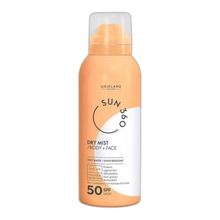 Oriflame Sun Zone Dry Mist Body + Face SPF 50 High
