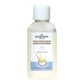 Jacob Hooy Haarlemmer Bruin Gezichtscrème SPF 30