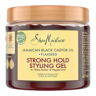 Shea Moisture Jamaican Black Castor Oil + Flaxseed Strong Hold Styling Gel