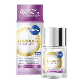 Nivea Luminous 630 Instant Skin Glow Daily Liquid Exfoliant