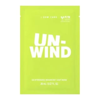 I Dew Care Un-Wind Sheet Mask