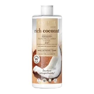Eveline Rich Coconut Moisturizing Coconut Micellar Water + Toner