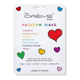 The Creme Shop Rainbow Face Mask