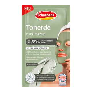 Schaebens Tonerde Tuchmaske