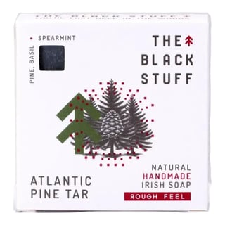 The Black Stuff Atlantic Pine Tar Natural Handmade Irish Soap