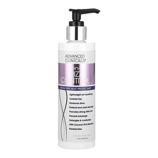 Advanced Clinicals 10-In-1 Frizz Control Blow Dry Heat Protectant