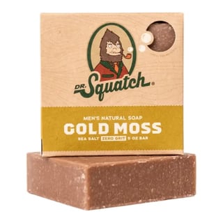 Dr. Squatch Gold Moss Bar Soap