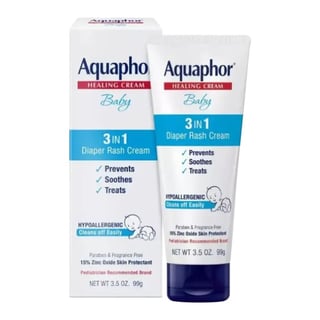 Aquaphor Baby 3-In-1 Diaper Rash Relief Cream