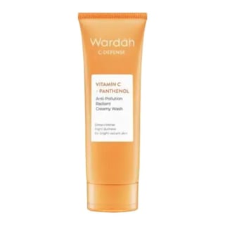 Wardah C-Defense Vitamin C + Panthenol Anti-Pollution Radiant Creamy Wash