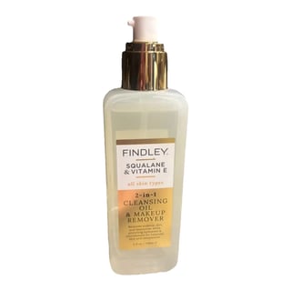 Findley Squalane & Vitamin E 2-In-1 Cleansing Oil & Makeup Remover