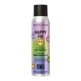 Revolution Beauty S.W.Smiley Happy Fix Ultra Matte 16H Fixing Mist