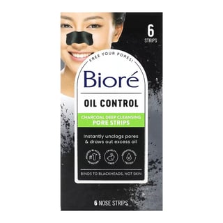 Biore Oil Control Charcoal Deep Cleansing Pore Strips