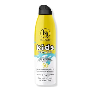 Black Girl Sunscreen Kids Spray & Play SPF 50 Sunscreen