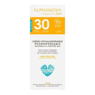Alphanova Crème Hypoallergénique Visage SPF 30