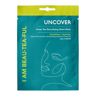 Uncover I Am Beauteaful Green Tea Detoxifying Sheet Mask