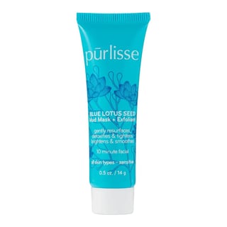 Purlisse Blue Lotus Seed Mud Mask + Exfoliant
