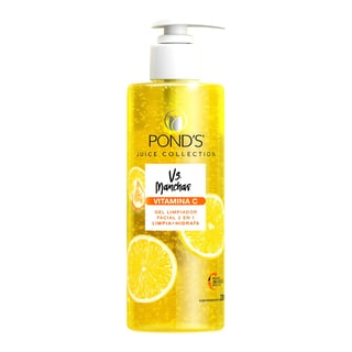 Pond's Juice Collection Vs. Manchas Vitamina C Gel Limpiador Facial 2 En 1
