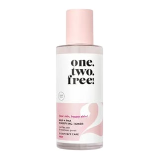 One. Two. Free! AHA + PHA Clarifying Toner