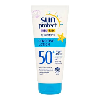 Sainsbury's Sun Protect Baby Sensitive Lotion SPF 50+