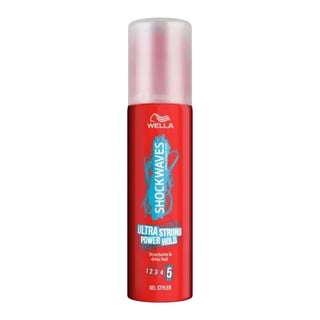 Wella Shockwaves Ultra Strong Power Hold Gel Styler