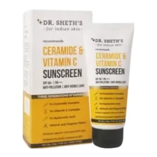 Dr. Sheth's Ceramide And Vitamin C Sunscreen SPF 50 PA+++