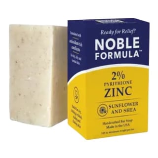 Noble Formula SunFlower & Shea 2% Pyrithione Zinc (ZnP) Bar Soap